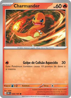 Charmander – Carta Pokémon TCG