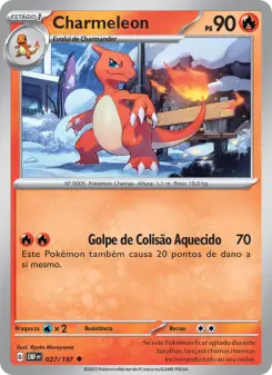 Charmeleon – Carta Pokémon TCG