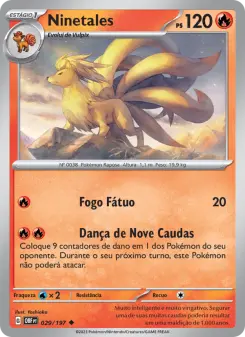 Ninetales – Carta Pokémon TCG