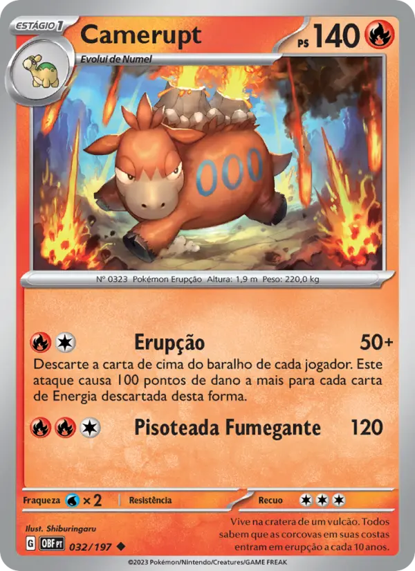 Camerupt – Pokémon TCG