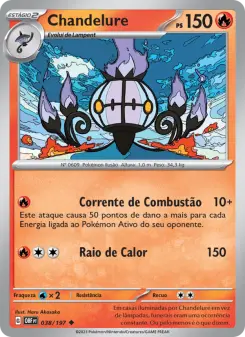 Chandelure – Carta Pokémon TCG