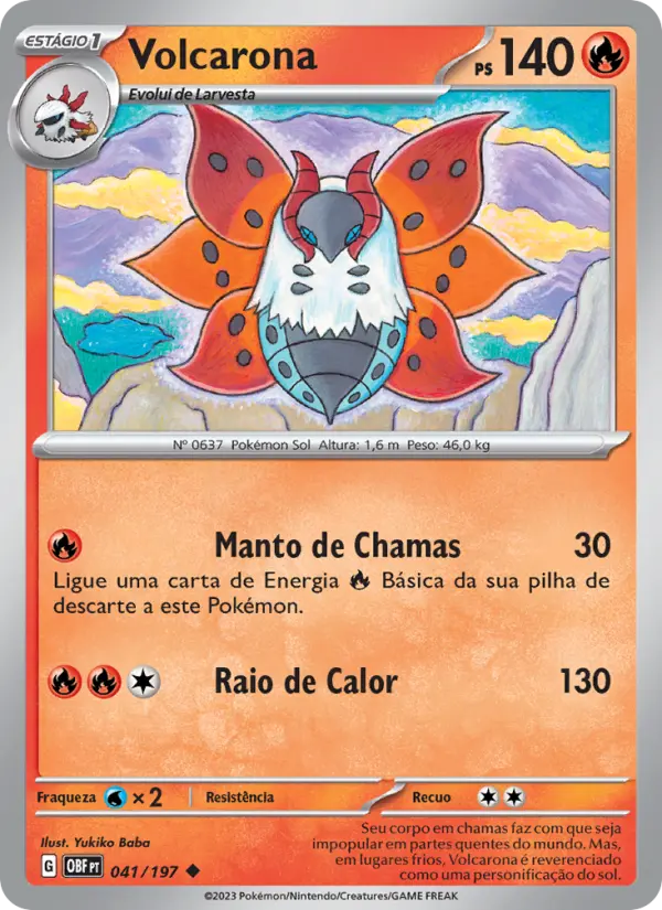 Volcarona – Pokémon TCG