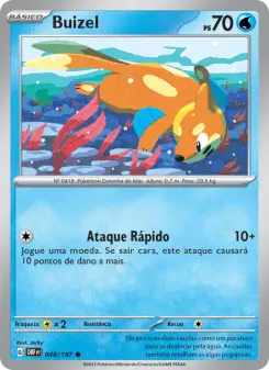 Buizel – Carta Pokémon TCG