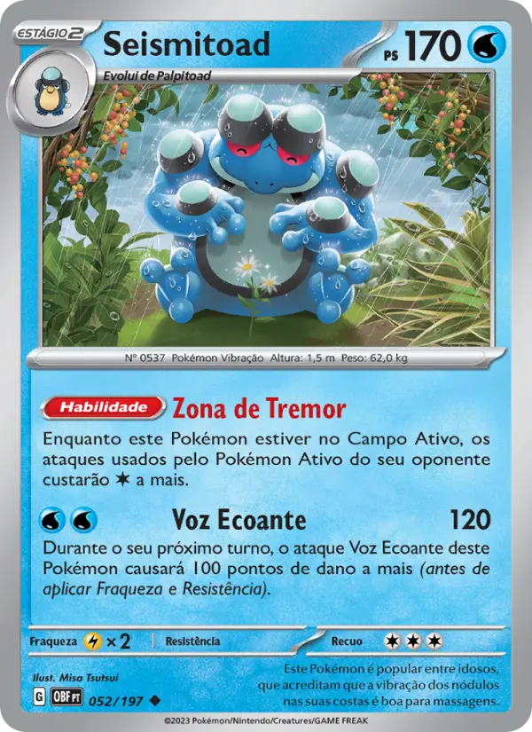 Seismitoad – Pokémon TCG