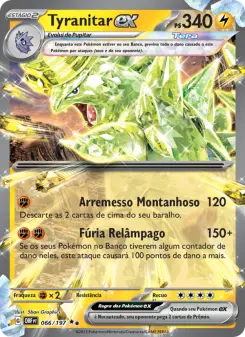 Tyranitar ex – Carta Pokémon TCG