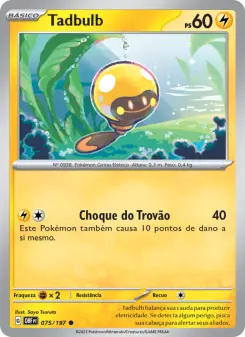 Tadbulb – Carta Pokémon TCG
