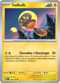 Tadbulb – Carta Pokémon TCG