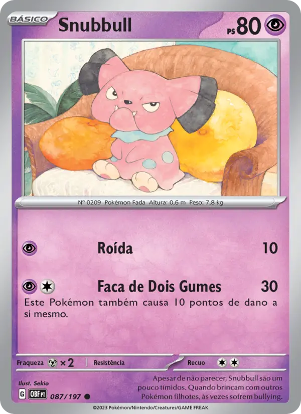 Snubbull – Pokémon TCG