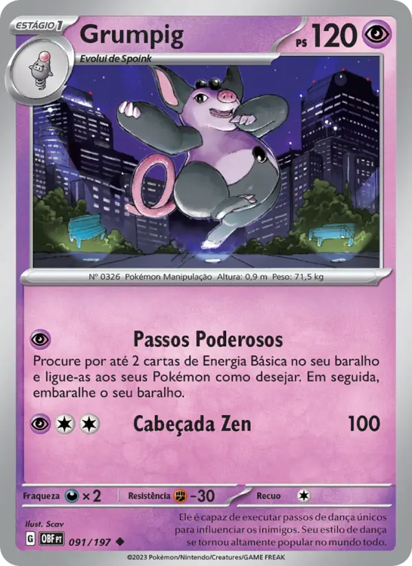 Grumpig – Pokémon TCG