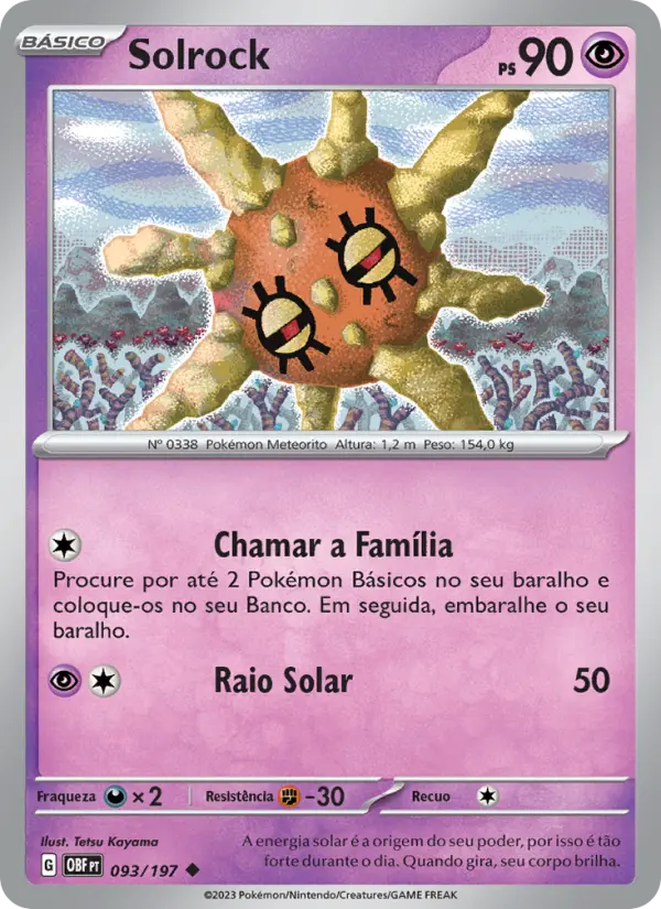 Solrock – Pokémon TCG