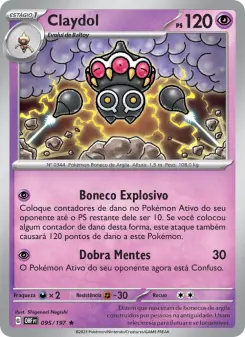 Claydol – Carta Pokémon TCG
