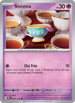 Sinistea – Carta Pokémon TCG