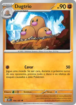Dugtrio – Carta Pokémon TCG