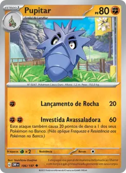 Pupitar – Carta Pokémon TCG