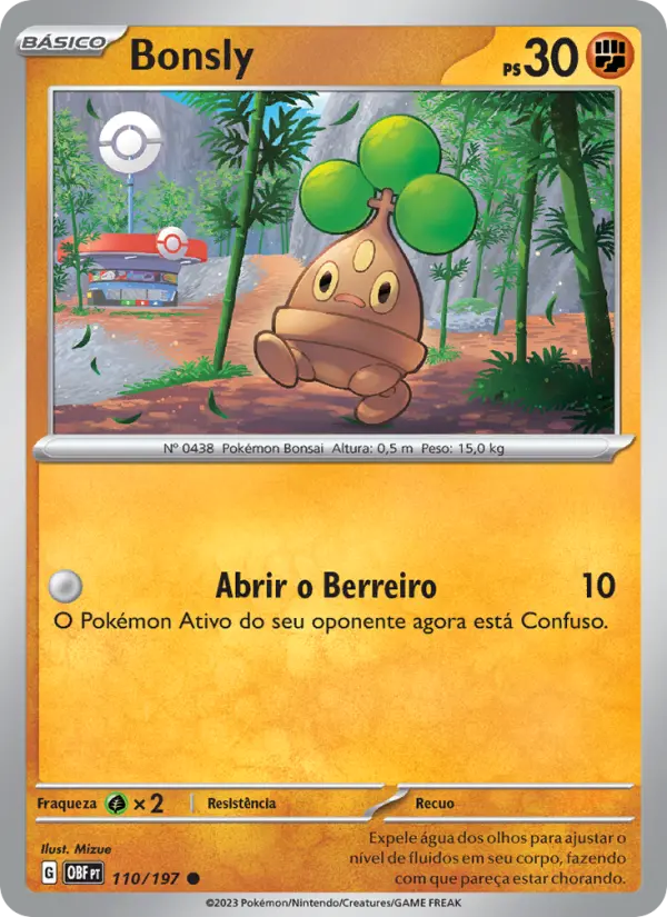 Bonsly – Pokémon TCG