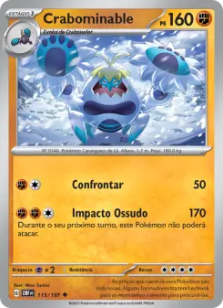 Crabominable – Carta Pokémon TCG