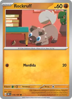 Rockruff – Carta Pokémon TCG