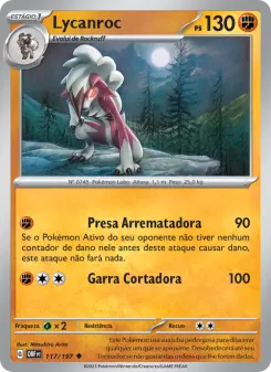 Lycanroc – Carta Pokémon TCG