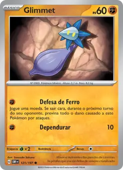 Glimmet – Carta Pokémon TCG