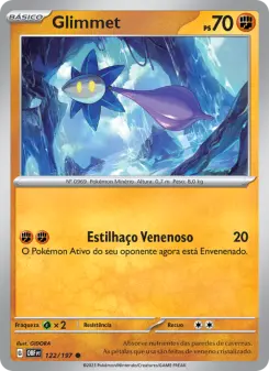 Glimmet – Carta Pokémon TCG