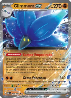 Glimmora ex – Carta Pokémon TCG