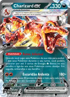 Charizard ex – Carta Pokémon TCG