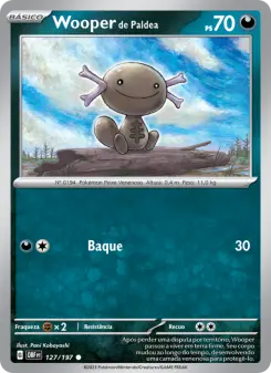 Wooper de Paldea – Carta Pokémon TCG