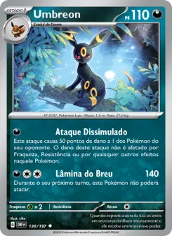 Umbreon – Carta Pokémon TCG