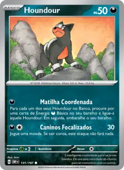 Houndour – Carta Pokémon TCG