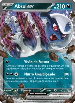 Absol ex – Carta Pokémon TCG