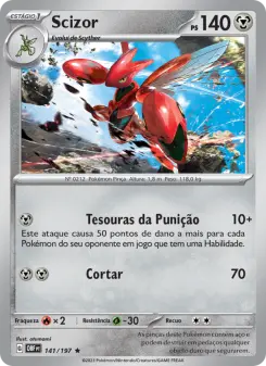Scizor – Carta Pokémon TCG