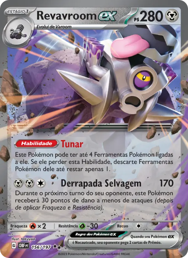 Revavroom ex – Pokémon TCG