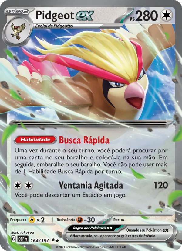 Pidgeot ex – Pokémon TCG