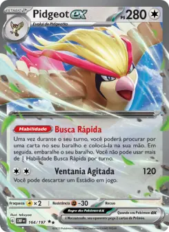 Pidgeot ex – Carta Pokémon TCG