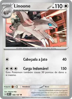 Linoone – Carta Pokémon TCG