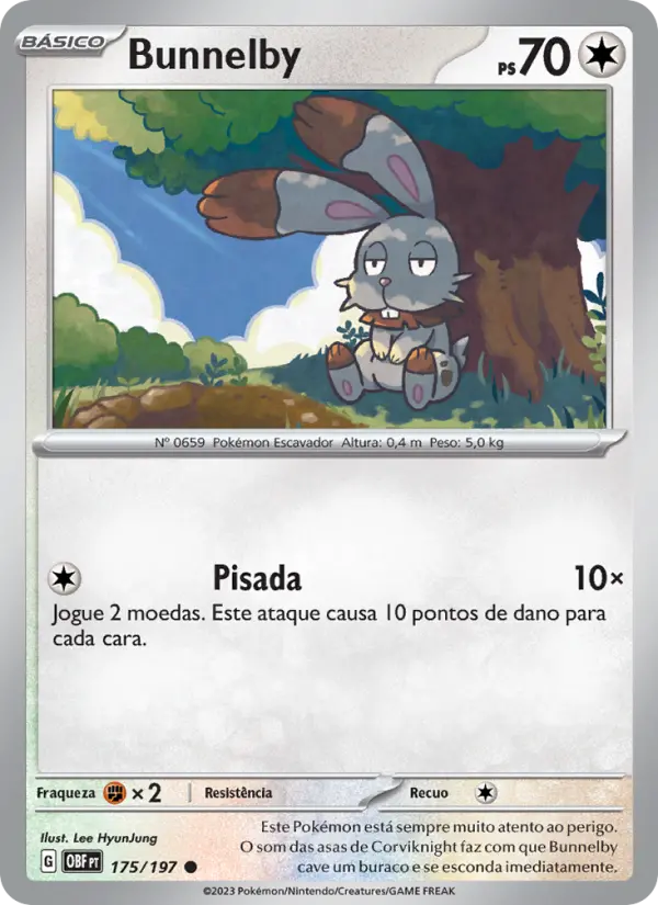 Bunnelby – Pokémon TCG
