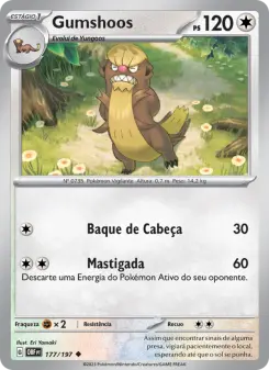 Gumshoos – Carta Pokémon TCG