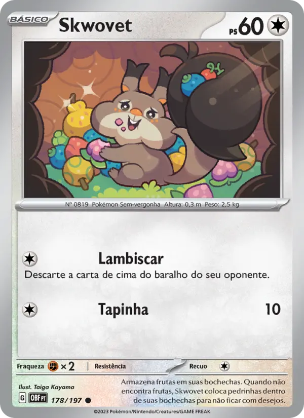 Skwovet – Pokémon TCG
