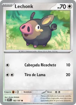 Lechonk – Carta Pokémon TCG
