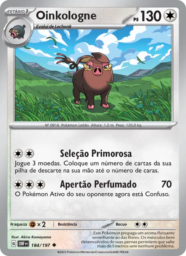 Oinkologne – Pokémon TCG