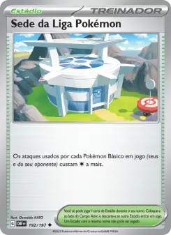 Sede da Liga Pokémon – Carta Pokémon TCG