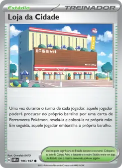 Loja da Cidade – Carta Pokémon TCG