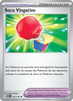 Soco Vingativo – Carta Pokémon TCG