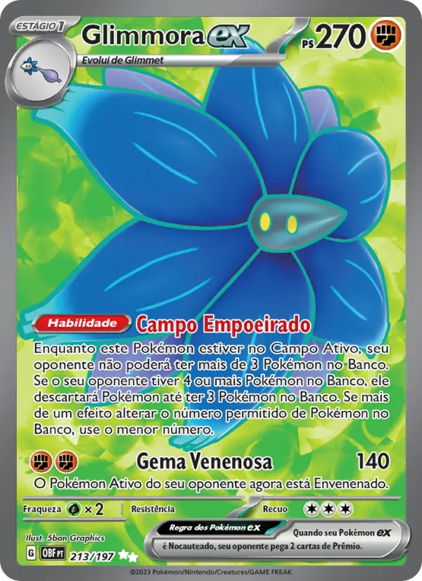 Glimmora ex – Pokémon TCG