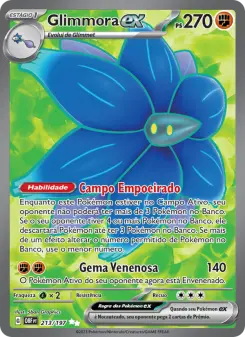 Glimmora ex – Carta Pokémon TCG