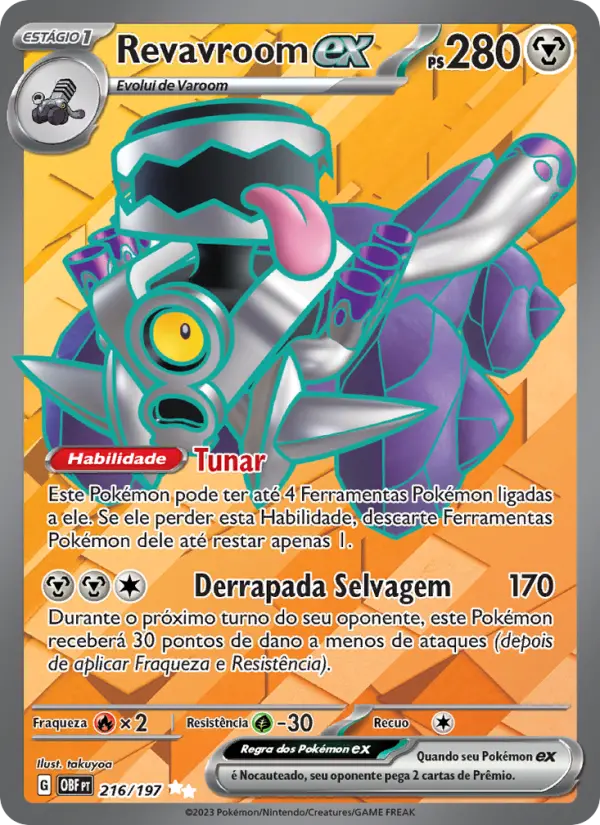 Revavroom ex – Pokémon TCG