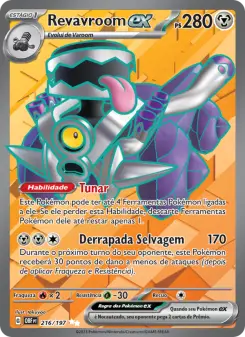 Revavroom ex – Carta Pokémon TCG