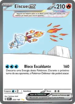 Eiscue ex – Carta Pokémon TCG