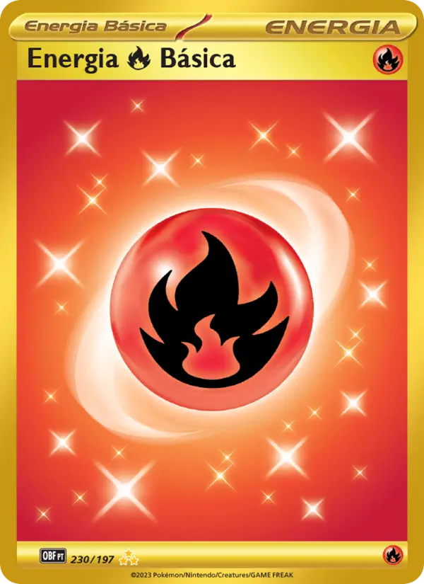 Energia Fire Básica – Pokémon TCG