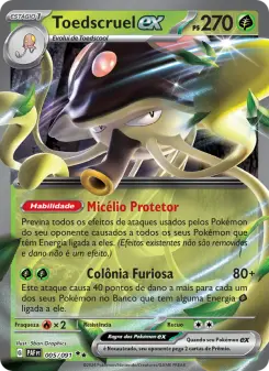 Toedscruel ex – Carta Pokémon TCG